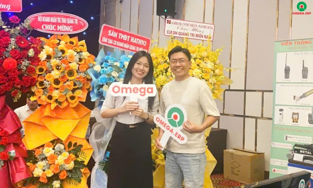 Omega ghi dấu ấn sâu sắc tại sự kiện Giao thương doanh nghiệp Quảng Trị Miền Nam 2025